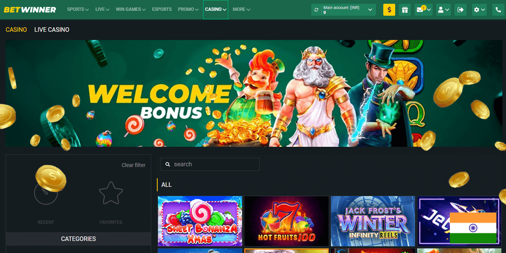 Betwinner India provides more than 5000 different games directly in the browser