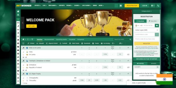 Betwinner - Official Site for Sports Betting in India  Login  100% Bonus up to 8000 INR