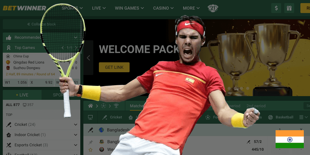 Tennis tournaments list for Betwinner Players