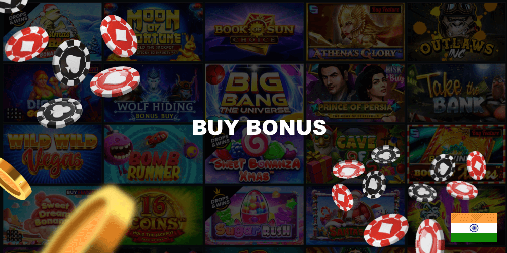 Betwinner Casino's Buy Bonus section offers a variety of exciting games to users from India